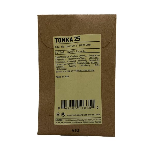 Le Labo 5 PC Parfum Sample Set Another, Lavande, Noir, Santal & Tonka .75ml/ea - Picture 6 of 6